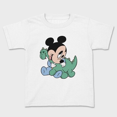 Mickey Dinosaur Hug, Tricou Copii