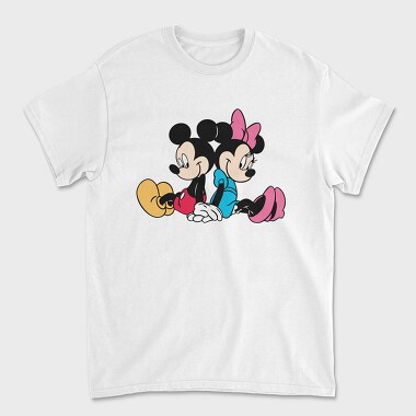 Mickey Minnie Hug, Tricou Barbati (Unisex)
