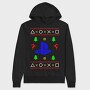 Playstation Xmas Sweater, Hanorac Oversize Barbati (Unisex)