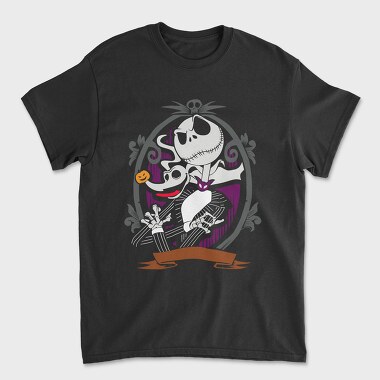 Pumpkin Skull Nightmare, Tricou Barbati (Unisex)