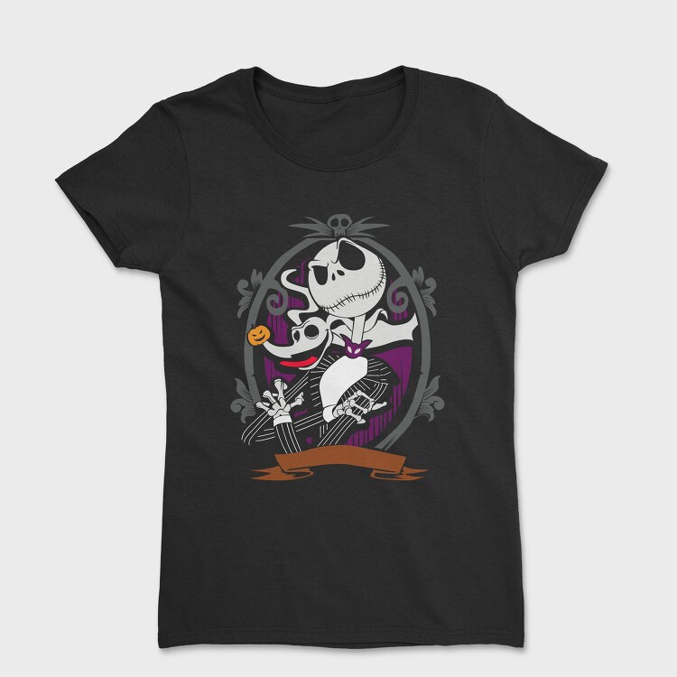 Pumpkin Skull Nightmare, Tricou Femei