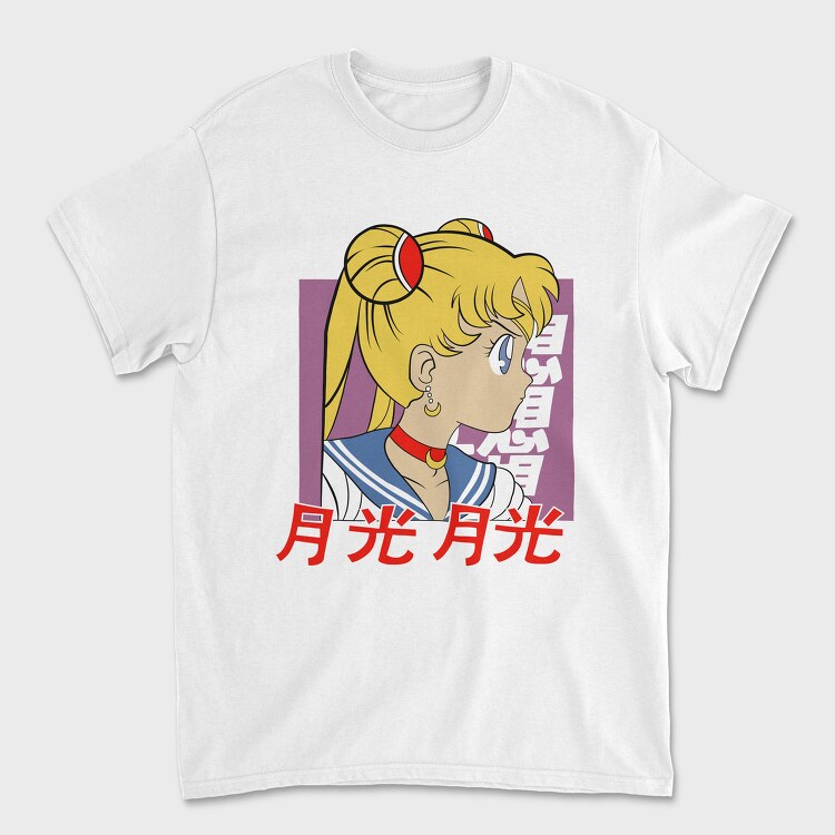 Sailor Moon Moonlight 3, Tricou Barbati (Unisex)