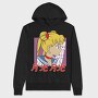 Sailor Moon Moonlight 3, Hanorac Oversize Barbati (Unisex)