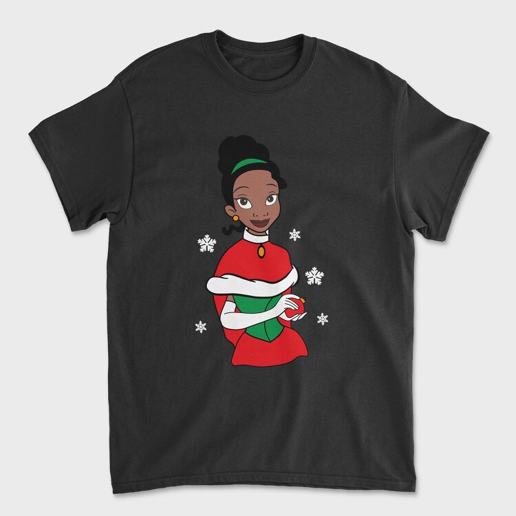 Tianas Red Dress, Tricou Barbati (Unisex)