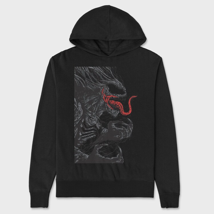 Venomous Scream, Hanorac Oversize Barbati (Unisex)