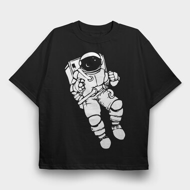 Neon Wolf Howl 18, Tricou Oversize Barbati (Unisex)