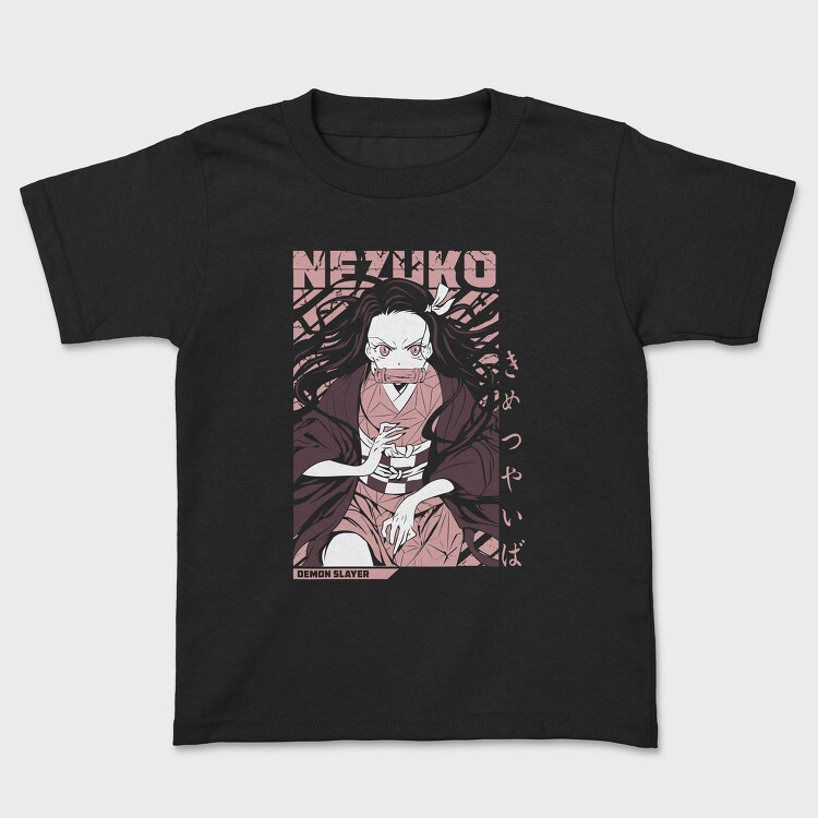 Nezuko Demon Slayer, Tricou Copii