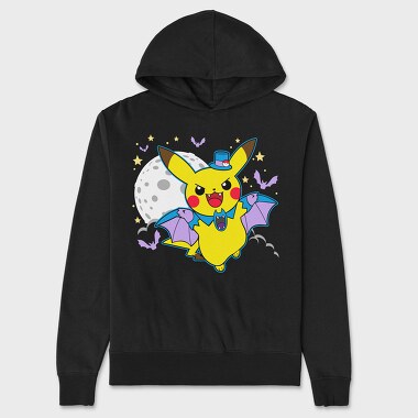 Pikachu Vampire Hat, Hanorac Oversize Barbati (Unisex)