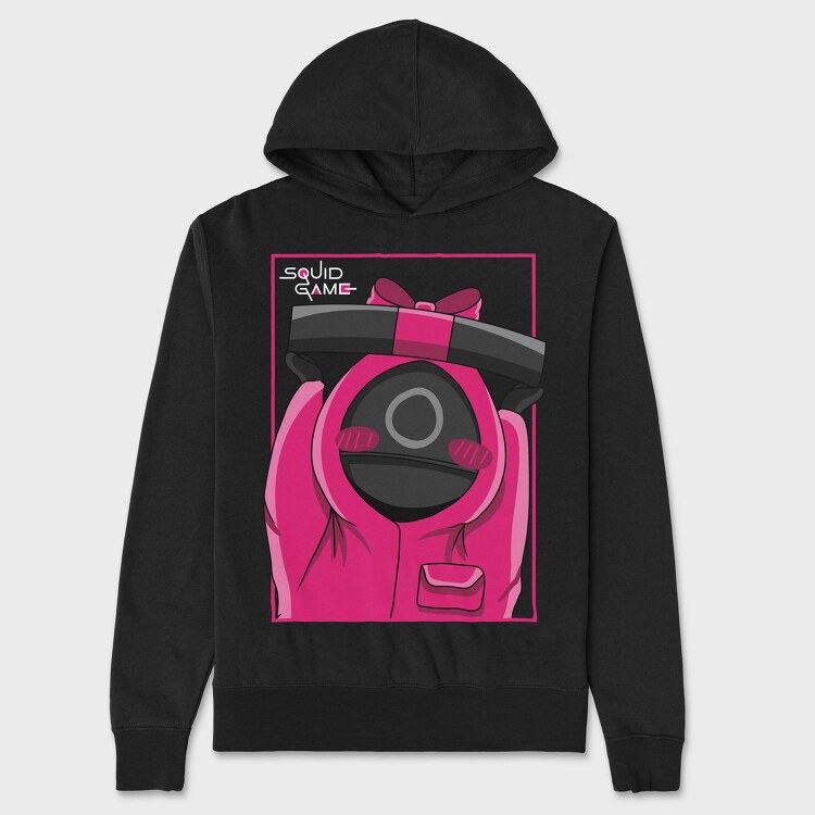 Pink Camera Fun, Hanorac Oversize Barbati (Unisex)