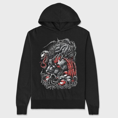 Red Dragon Roar 6, Hanorac Oversize Barbati (Unisex)