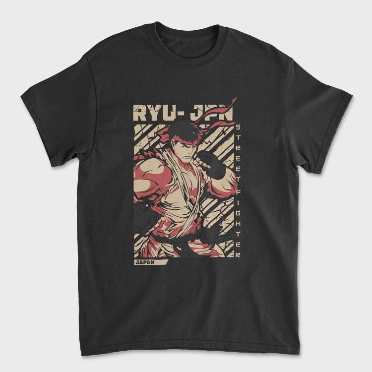 Ryu Street Fighter, Tricou Barbati (Unisex)