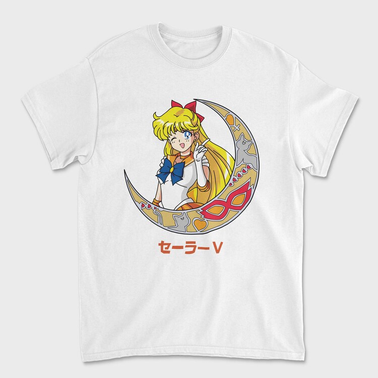 Sailor Moon Moon, Tricou Barbati (Unisex)