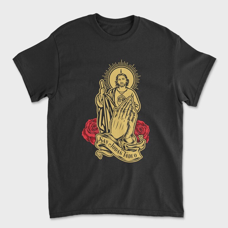 Saint Jude Prayer, Tricou Barbati (Unisex)