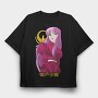 Sakura Moon Phoenix, Tricou Oversize Barbati (Unisex)