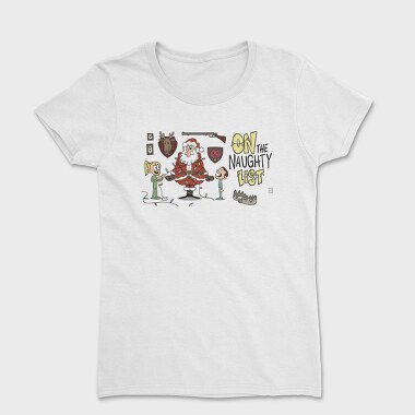 Santas Naughty List, Tricou Femei