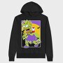 Zombie Lisa Nightmare, Hanorac Oversize Barbati (Unisex)