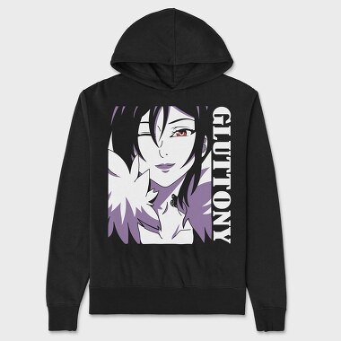 Purple Eyes Whisper, Hanorac Oversize Barbati (Unisex)