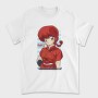 Ranma Half Red, Tricou Barbati (Unisex)