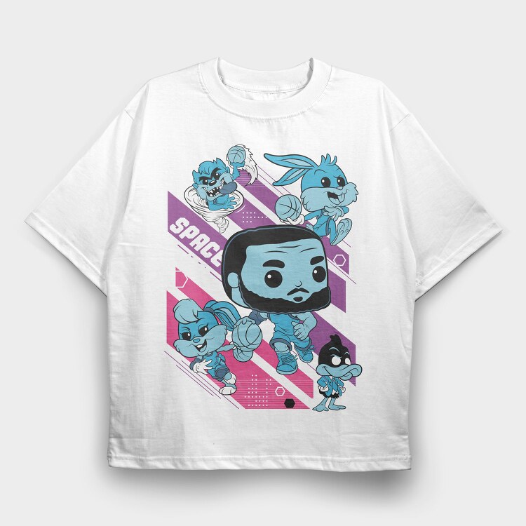 Spaceballers, Tricou Oversize Barbati (Unisex)