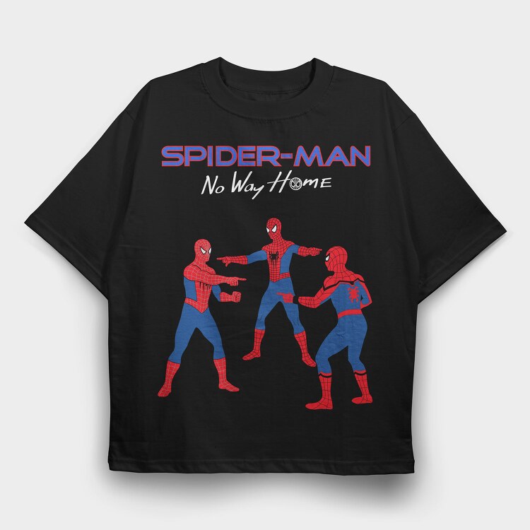 Spider Man Dance, Tricou Oversize Barbati (Unisex)