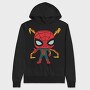 Spiderman Chibi, Hanorac Oversize Barbati (Unisex)