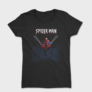 Spiderman Cityscape, Tricou Femei