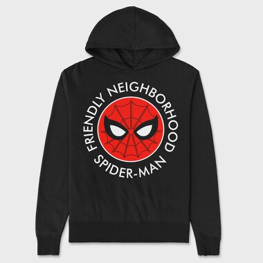 Spiderman Eyes, Hanorac Oversize Barbati (Unisex)