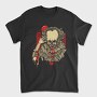 Skull Blood Splash, Tricou Barbati (Unisex)