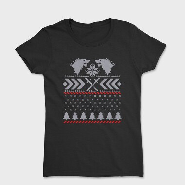 Snowflake Xmas, Tricou Femei