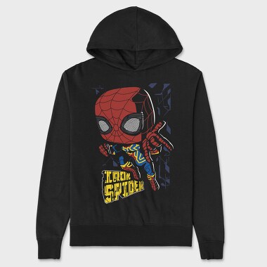 Spider Web Hero, Hanorac Oversize Barbati (Unisex)