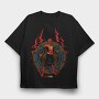 Spiderman Egyptian, Tricou Oversize Barbati (Unisex)