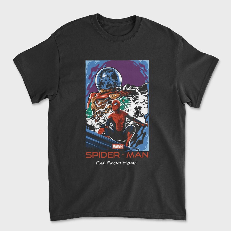 Spiderman Marvel, Tricou Barbati (Unisex)