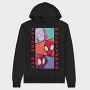 Spiderman Multiverse, Hanorac Oversize Barbati (Unisex)