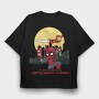 Spiderman My Hero, Tricou Oversize Barbati (Unisex)