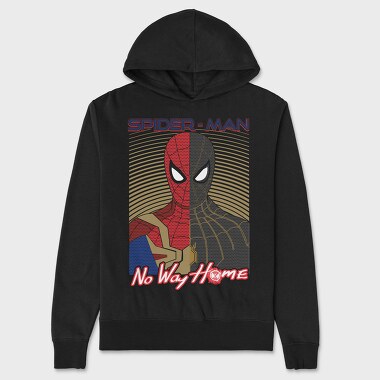 Spiderman No Way Home, Hanorac Oversize Barbati (Unisex)