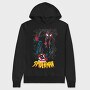 Spiderman Rock On, Hanorac Oversize Barbati (Unisex)