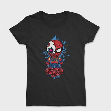 Spiderman Rose Splash, Tricou Femei