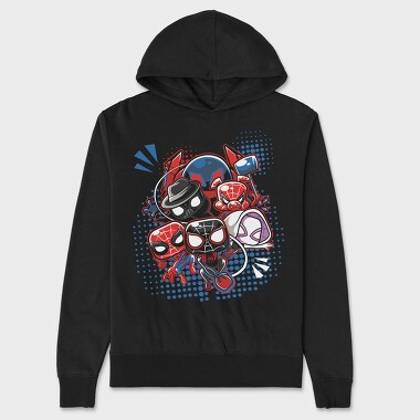 Spiderman Pop Art, Hanorac Oversize Barbati (Unisex)