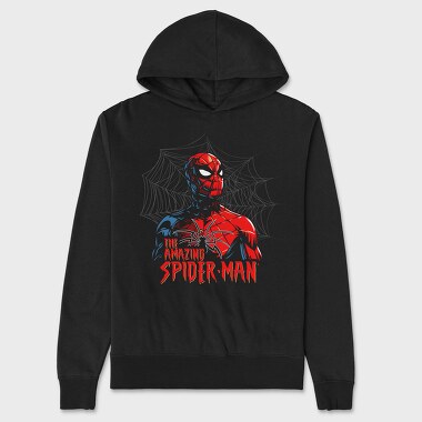 Spiderman Web Spider, Hanorac Oversize Barbati (Unisex)