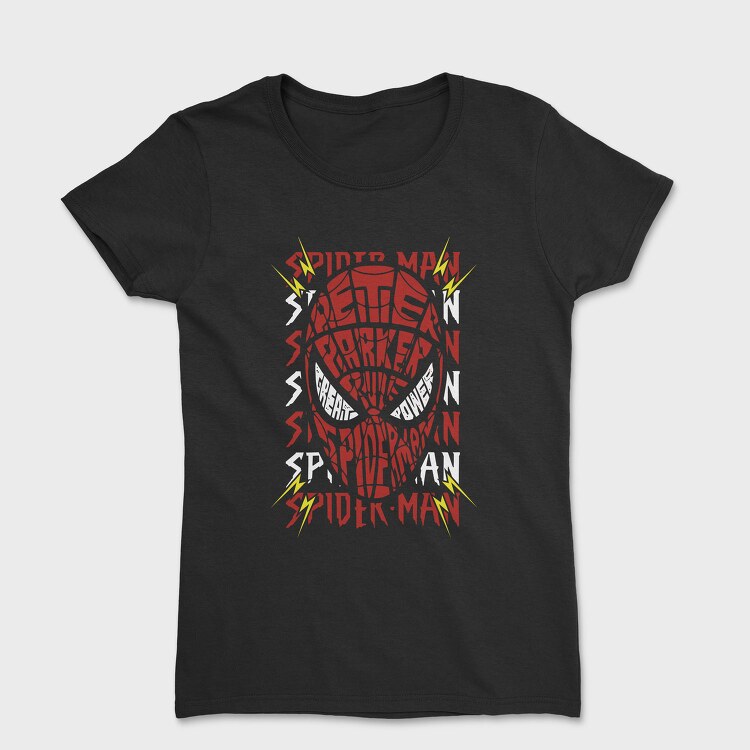 Spiderman Web Strike 1, Tricou Femei