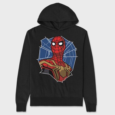 Spiderman Webbed Wonder, Hanorac Oversize Barbati (Unisex)