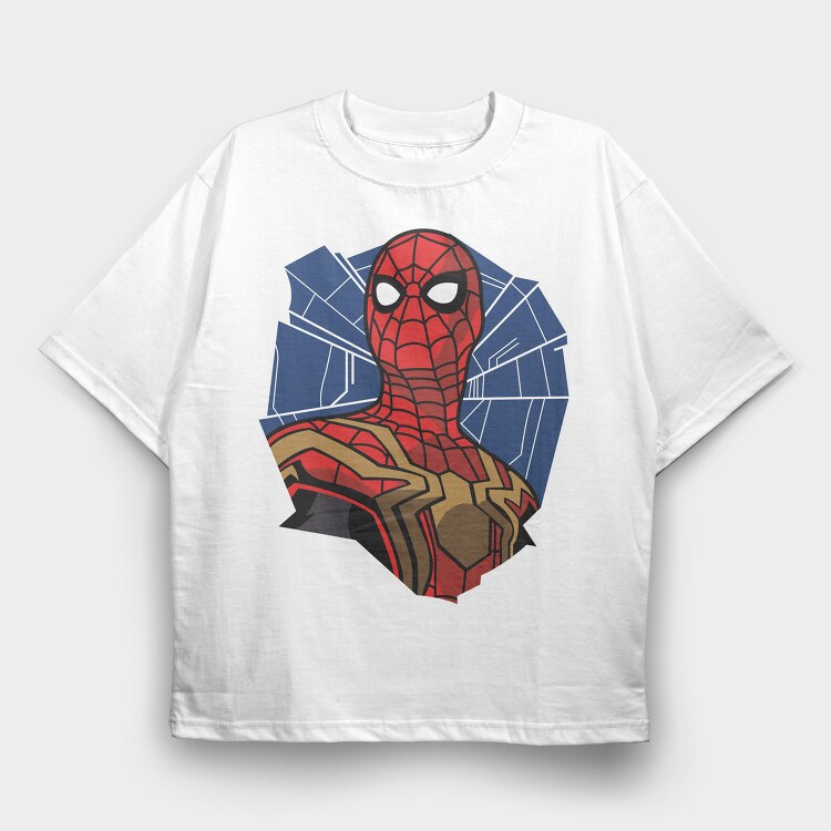 Spiderman Webbed Wonder, Tricou Oversize Barbati (Unisex)