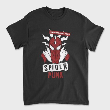 Spiderpunk Tour, Tricou Barbati (Unisex)