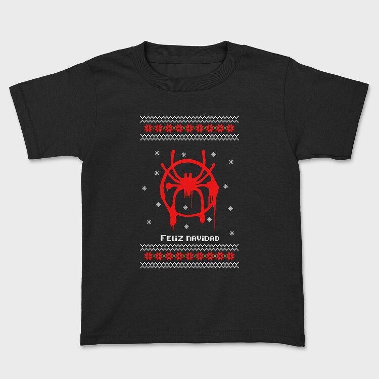 Spiderweb Xmas, Tricou Copii