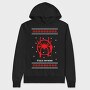 Spiderweb Xmas, Hanorac Oversize Barbati (Unisex)