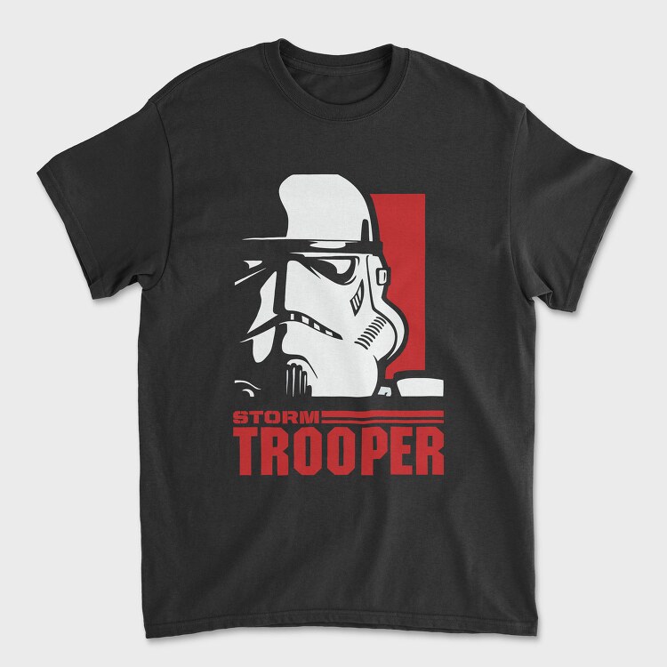 Stormtrooper Red, Tricou Barbati (Unisex)