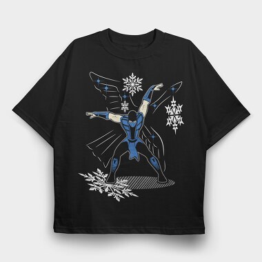 Superhero Pose, Tricou Oversize Barbati (Unisex)