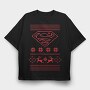 Superman Sweater, Tricou Oversize Barbati (Unisex)