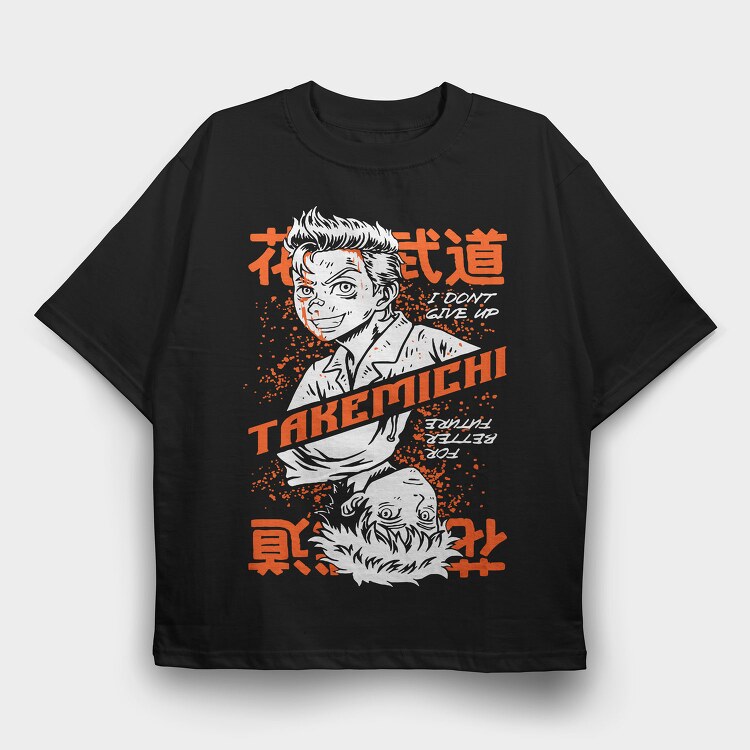Takemichihi, Tricou Oversize Barbati (Unisex)