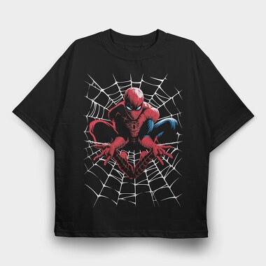 Spiderman Venomized, Tricou Oversize Barbati (Unisex)